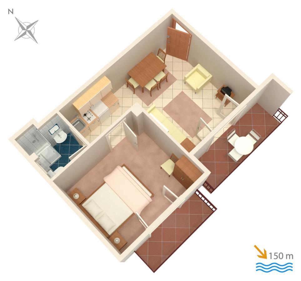 Apartments By The Sea Selce, Crikvenica - 2372 מראה חיצוני תמונה